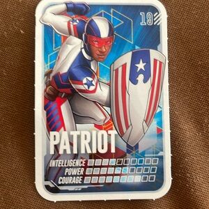 4/$15 Marvel Collectible Card #19 - PATRIOT